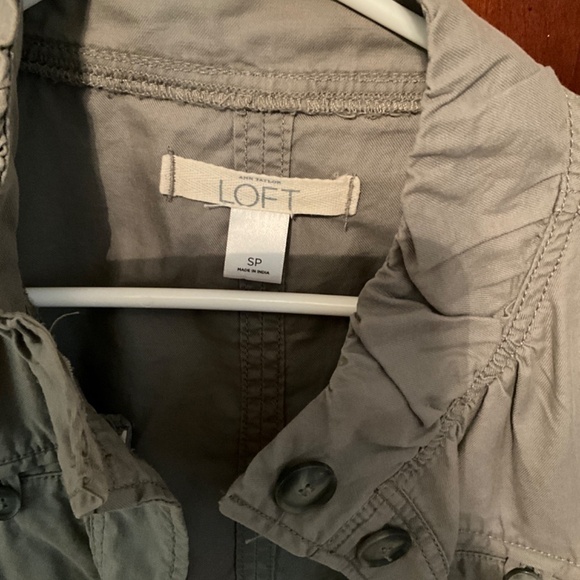 Loft Women’s gray Jacket sz PS - Picture 2 of 3